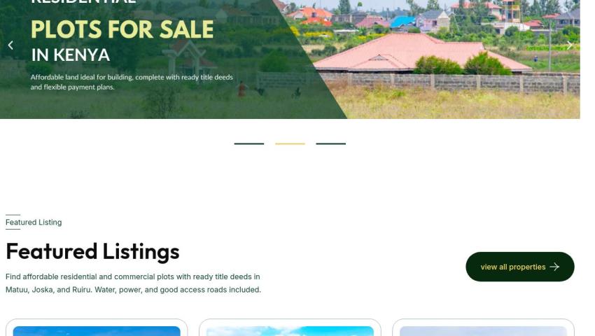 RockWealth Properties – Real Estate Website Development