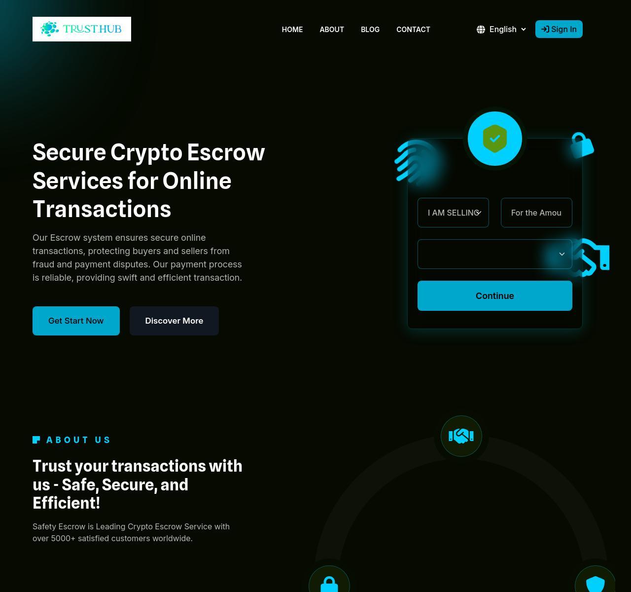 TrustHub Escrow Platform