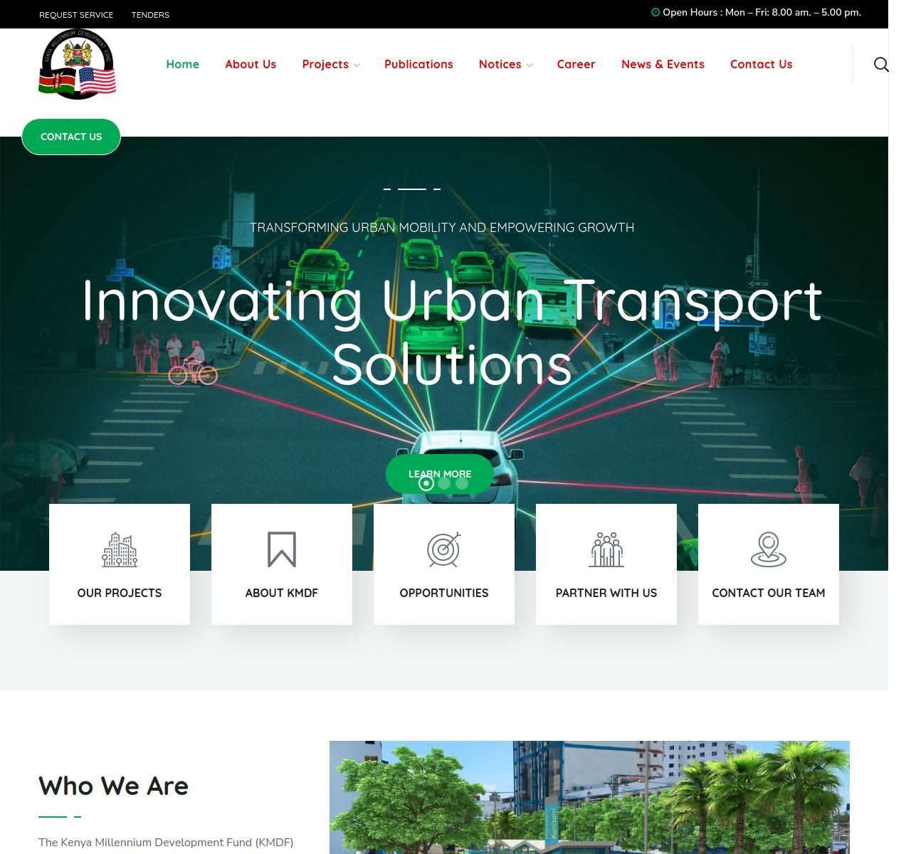 KMDF Website Development